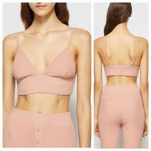 Jonathan Simkhai Juliette Waffle Bralette Small
